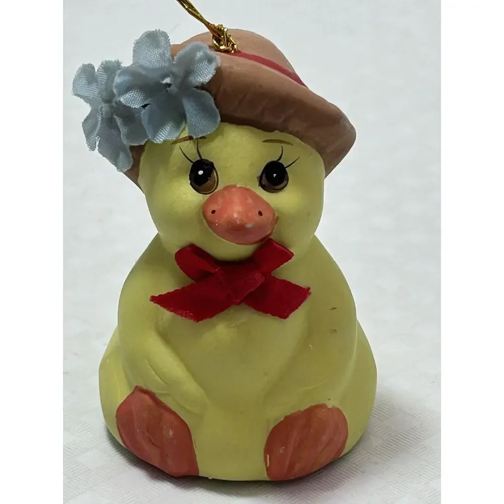 GiftCo Inc‎ Chick Chicken or Duck Bell Christmas or Easter Ornament